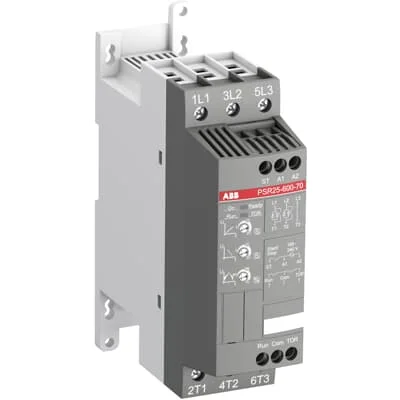 Arrancador suave 25A Tensión 208-600vac Control 24vcd PSR25-600-11